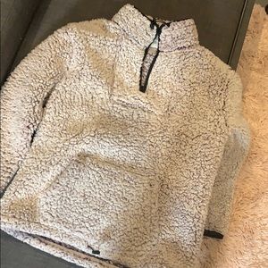 VS Pink Sherpa Sweater